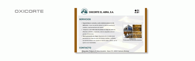 Oxicorte el Abra, S.A.